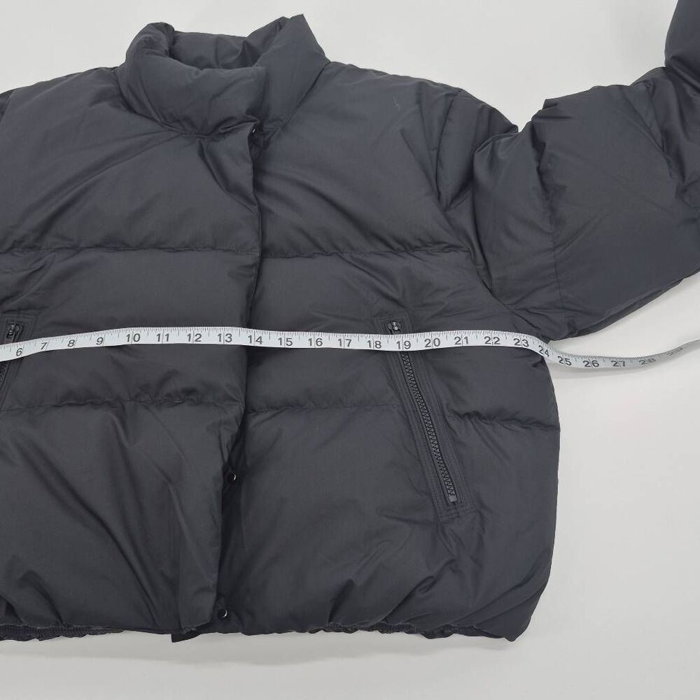 Athleta Summit Cropped Black Puffer Jacket Size XL - Picture 9 of 10